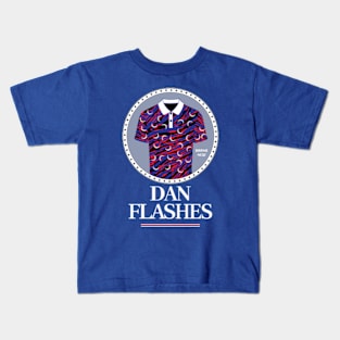 Dan Flashes Zubaz Dark Shirt Kids T-Shirt